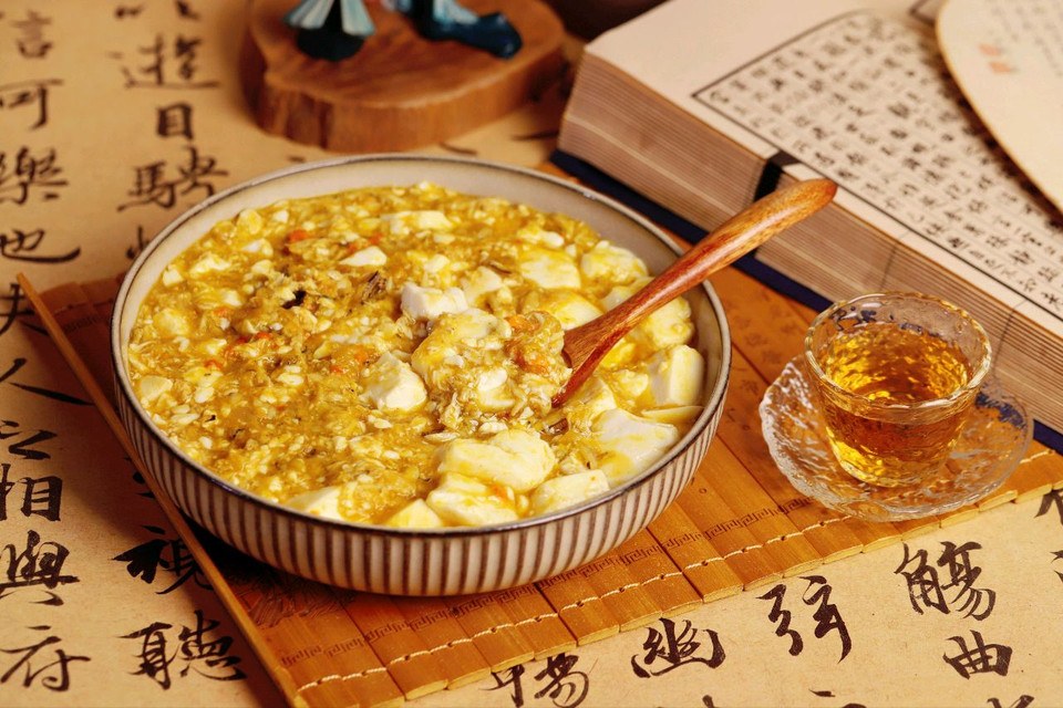 蟹粉豆腐的做法