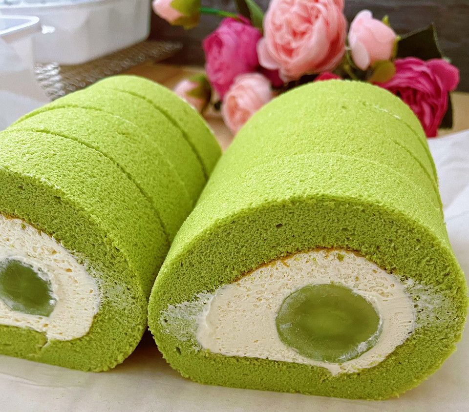 斑斓茉莉青提卷的做法