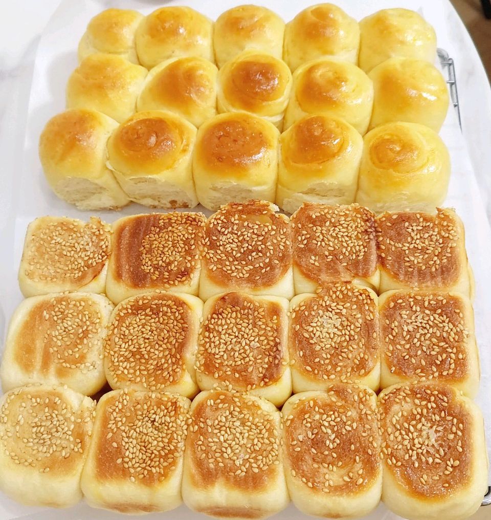 蜂蜜脆底小面包的做法