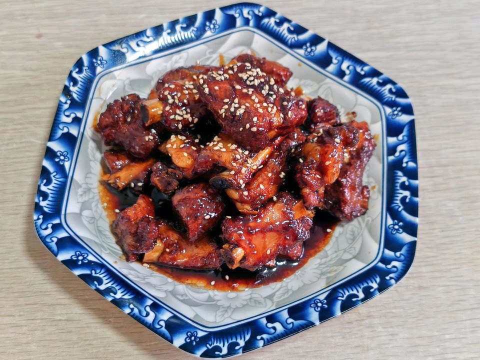 记忆中的无油糖醋排骨的做法