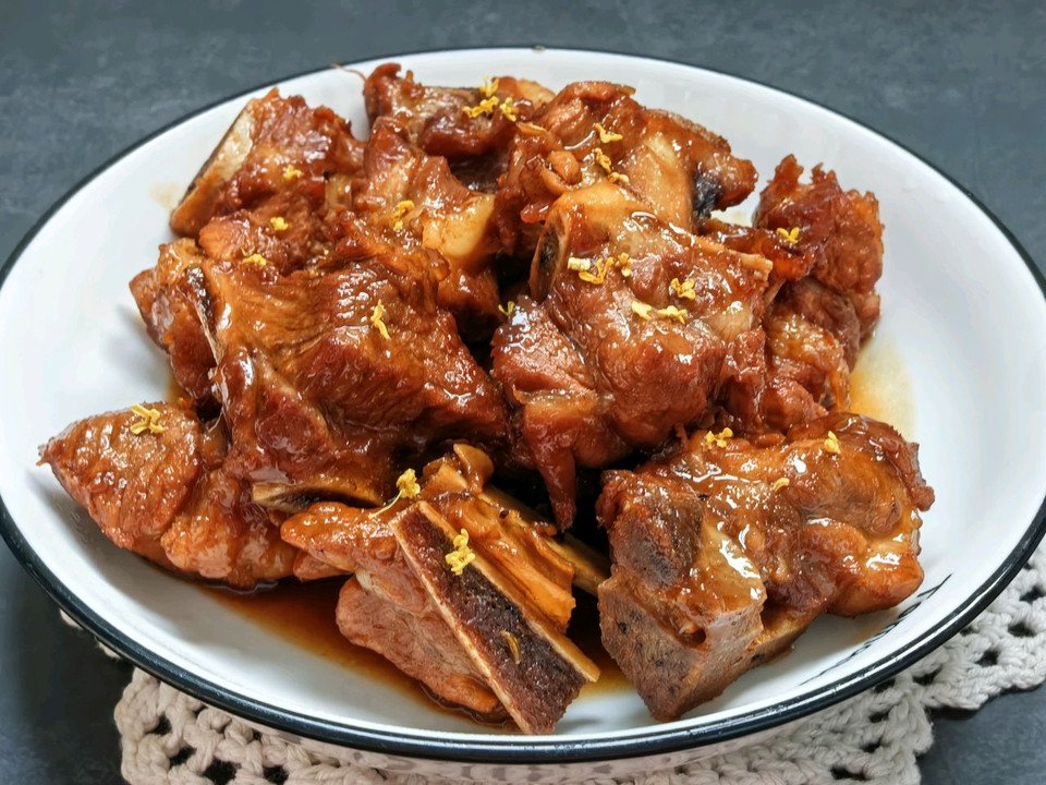 桂花排骨的做法