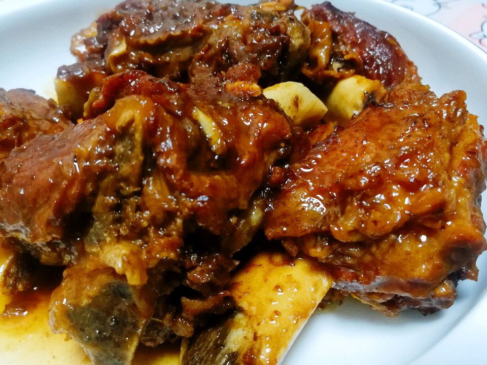 红焖牛肋骨的做法