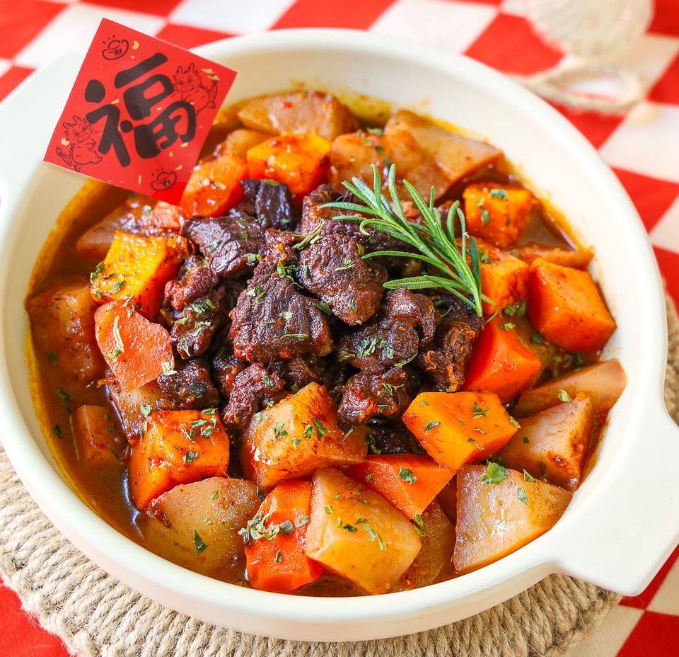 法式红酒炖牛肉的做法