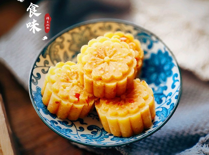 橙香薄荷绿豆冰糕，清香冰爽好味道的做法