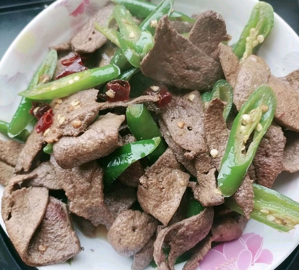 爆炒猪肝的做法