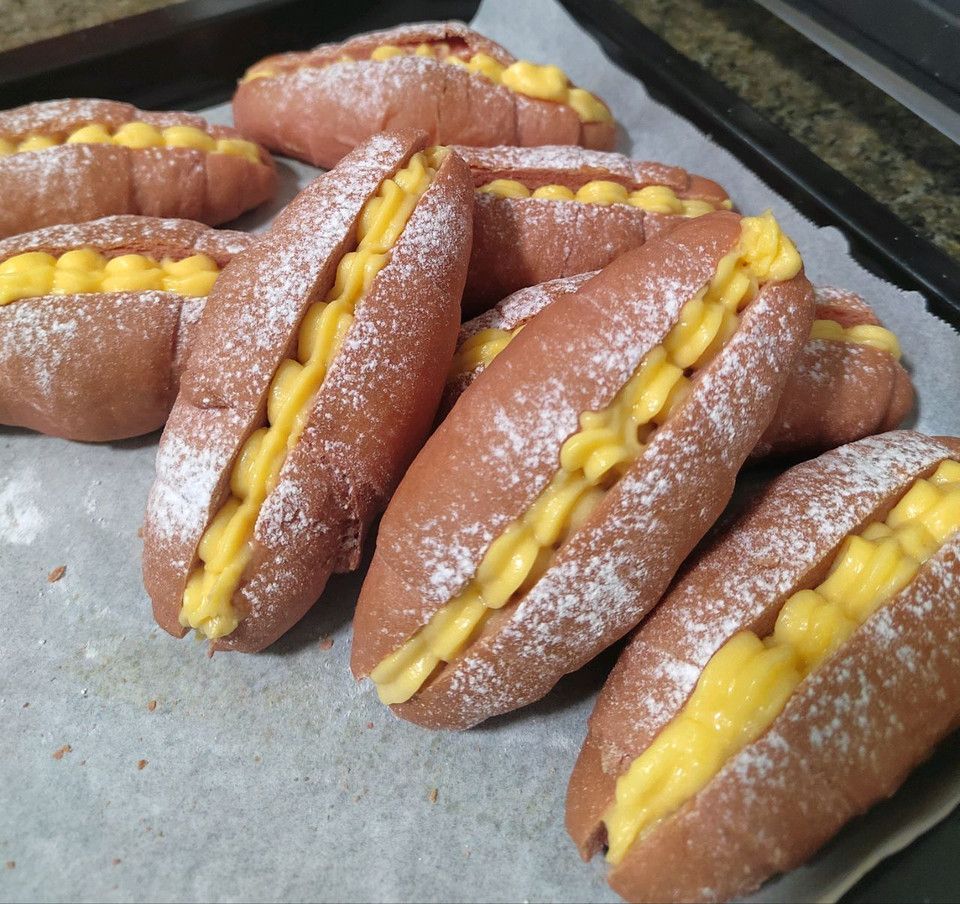 柠檬卡仕达包的做法