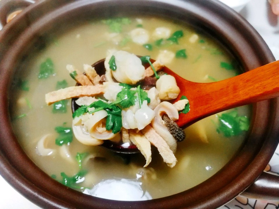 小骨头羊杂汤的做法