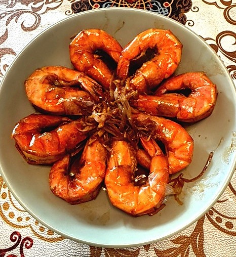 油爆大虾的做法