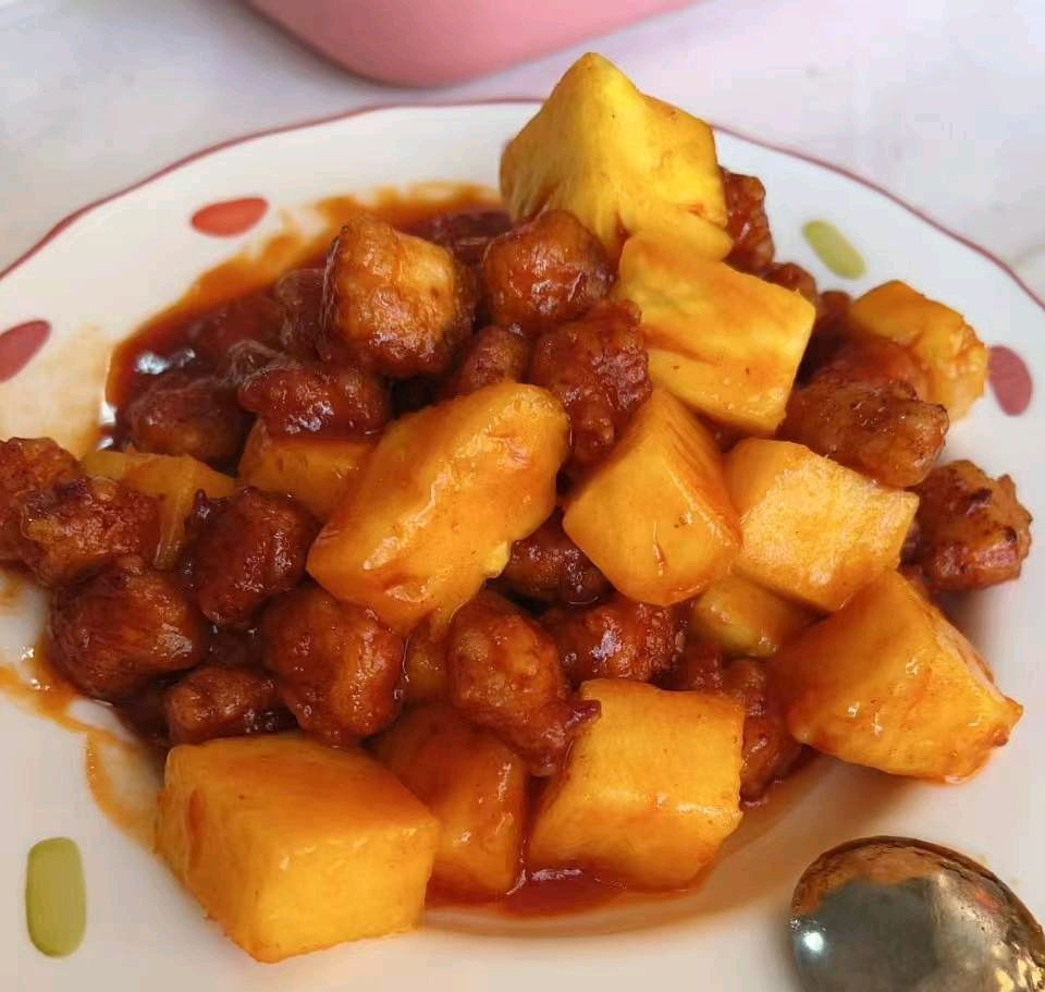 菠萝咕咾肉的做法