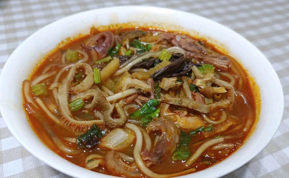 陕北羊下水《杂碎》的做法