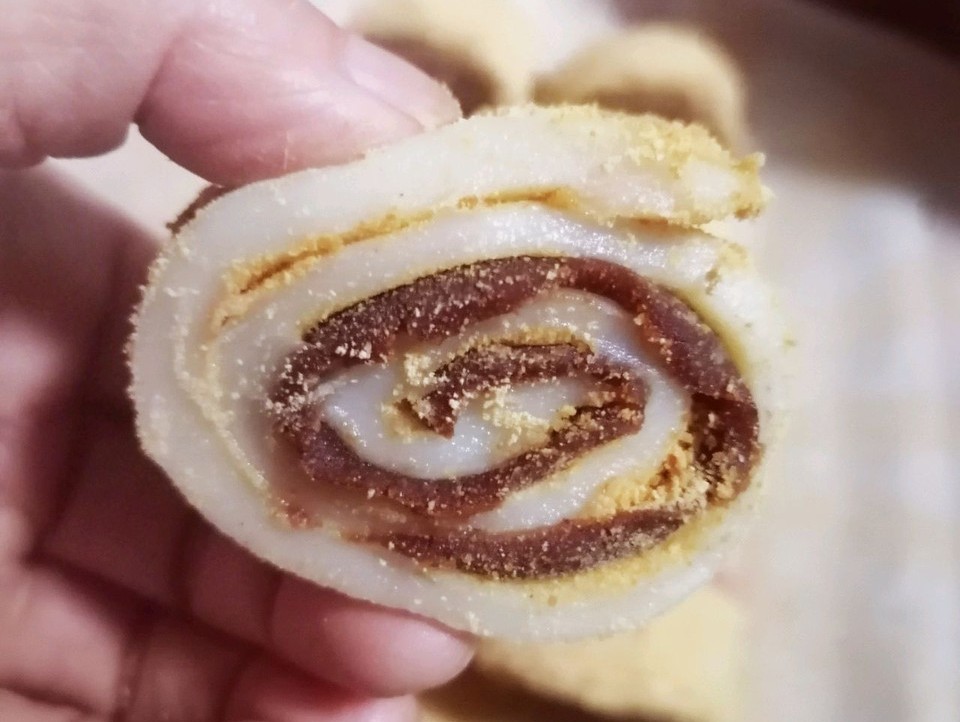 奶香驴打滚的做法