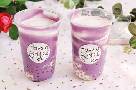 低脂低卡无糖芋泥芋圆牛乳，夏季私房热卖的做法