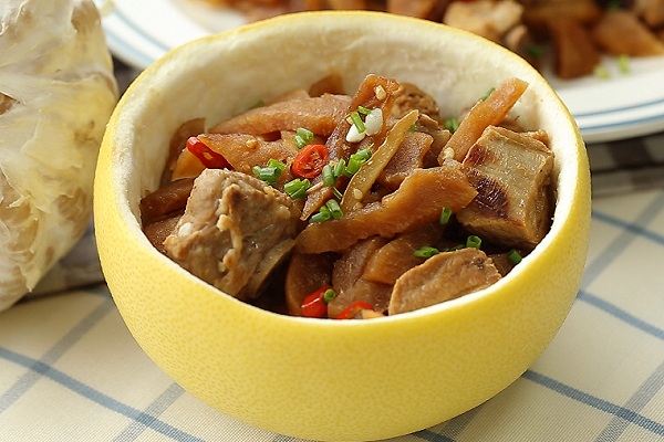 秋季多吃柚子，健胃消食还润肺的做法