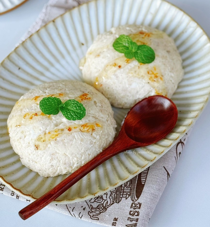 软糯香甜低卡燕麦奶糕 321大卡的做法