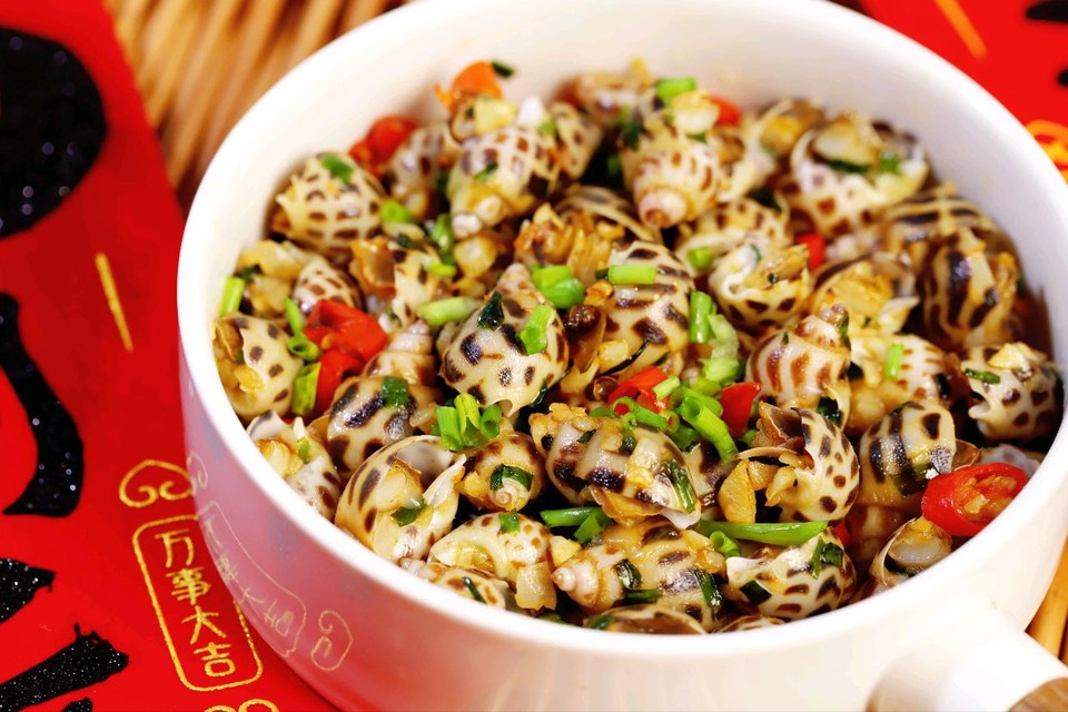 香辣花螺的做法