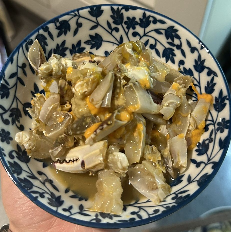 舟山蟹糊 家的味道的做法