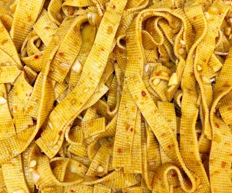 香辣豆皮～比辣条都好吃的做法