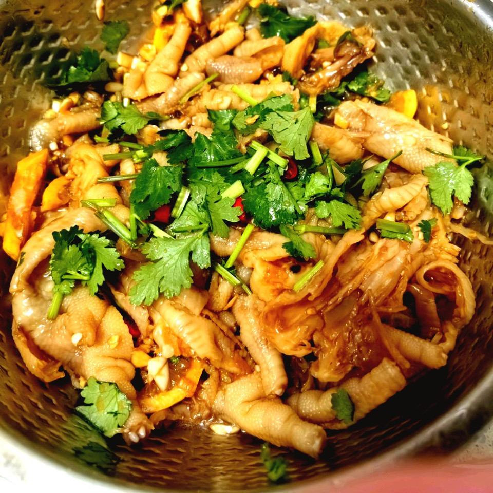 香辣柠檬无骨凤爪的做法