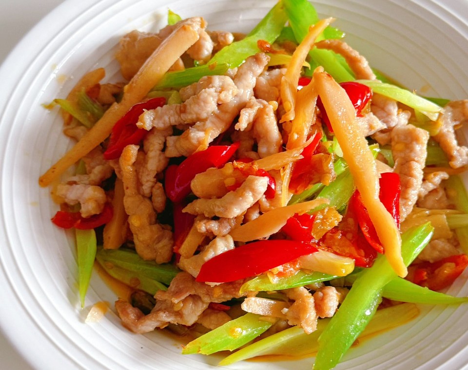 泡椒肉丝的做法