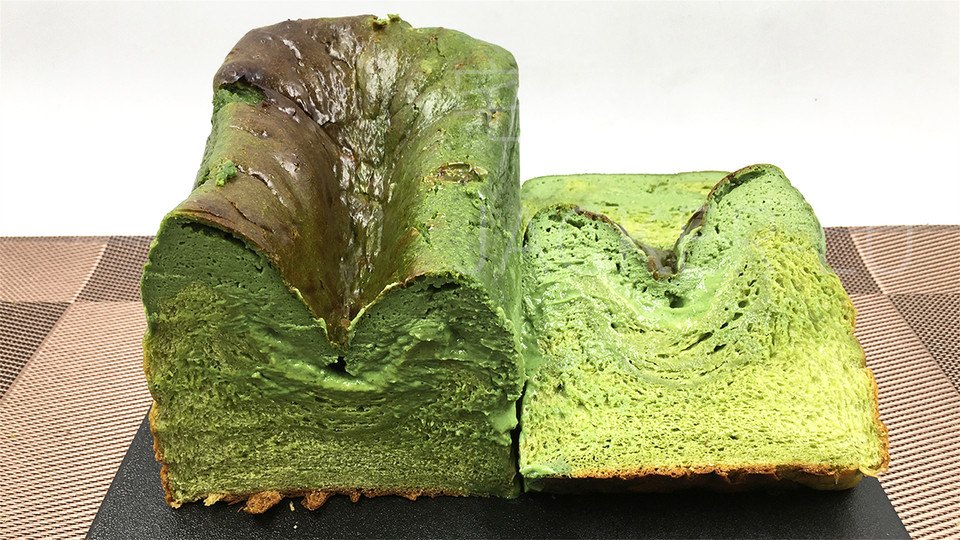 抹茶巴斯克吐司，治愈系美食，享受烘焙的小确幸。的做法