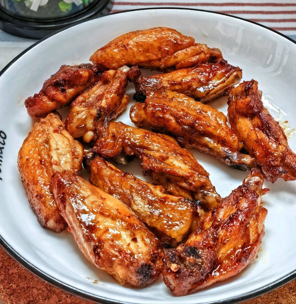 空气炸锅烤鸡翅的做法