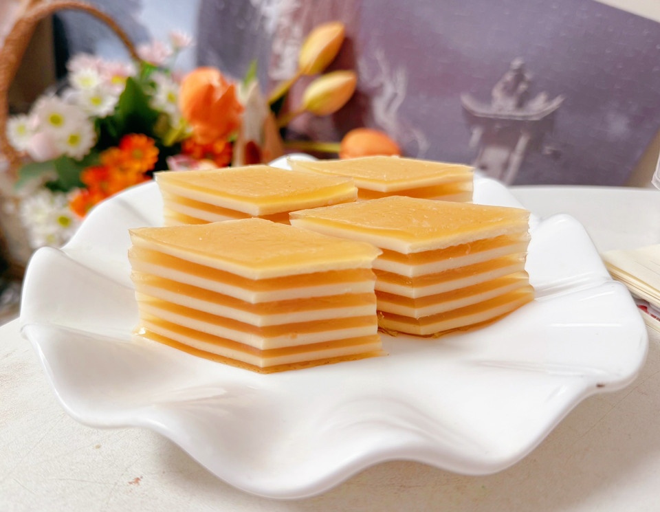 椰汁千层马蹄糕的做法