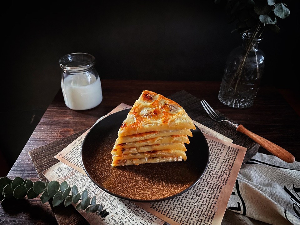 香蕉煎饼的做法