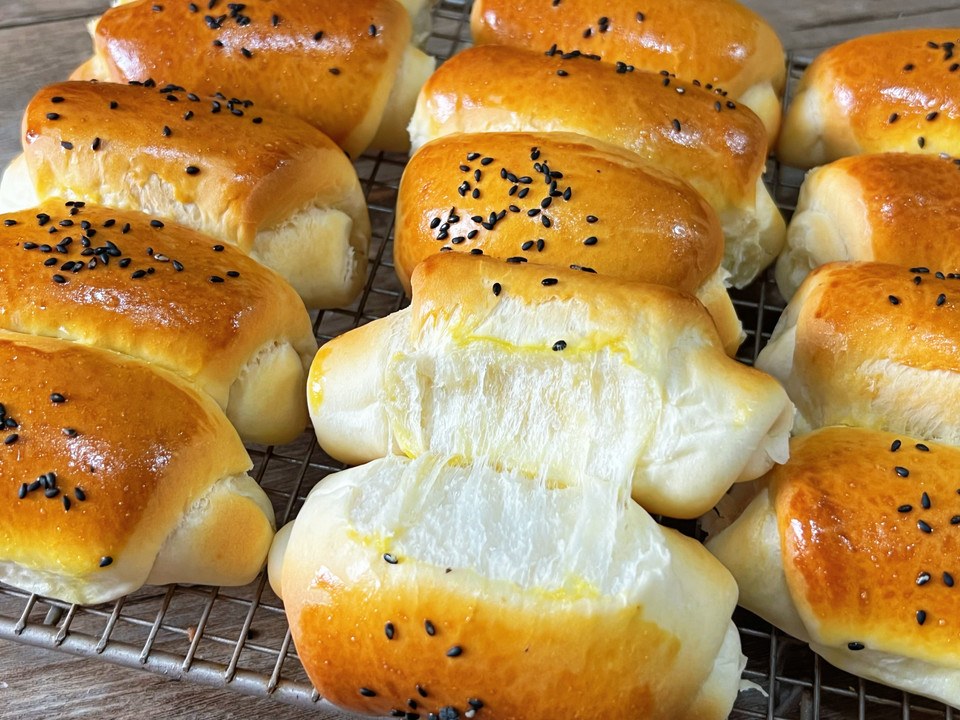 牛奶小面包（无油配方）的做法