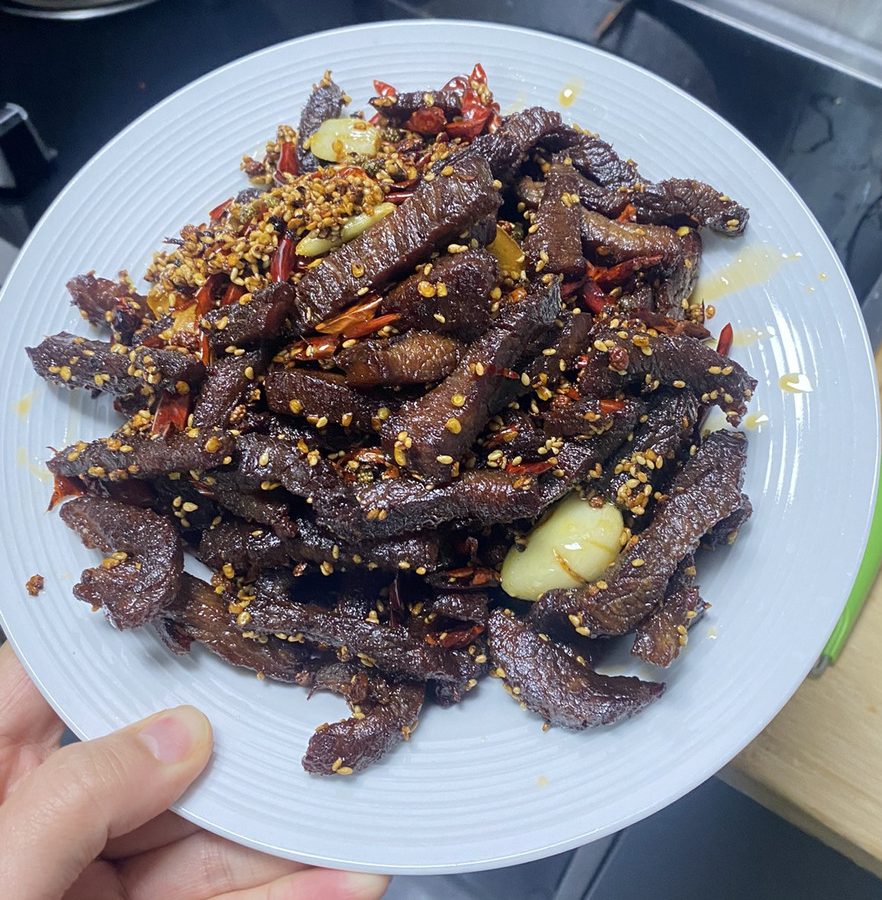 麻辣牛肉干的做法