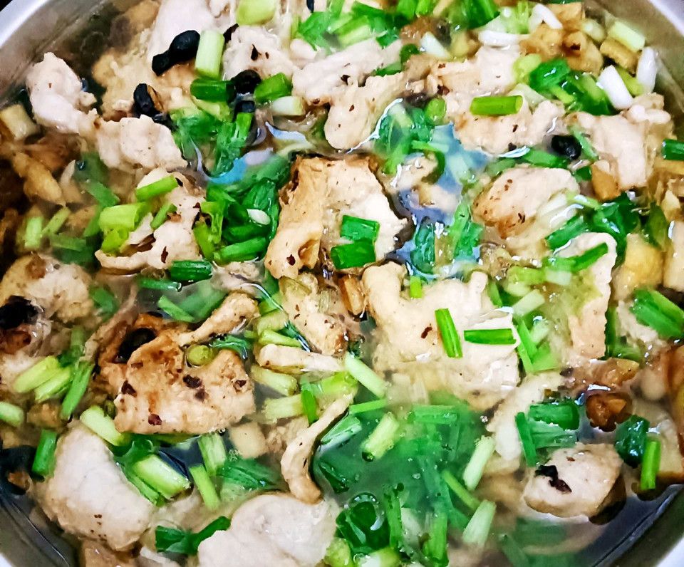 豆豉蒸肉片的做法