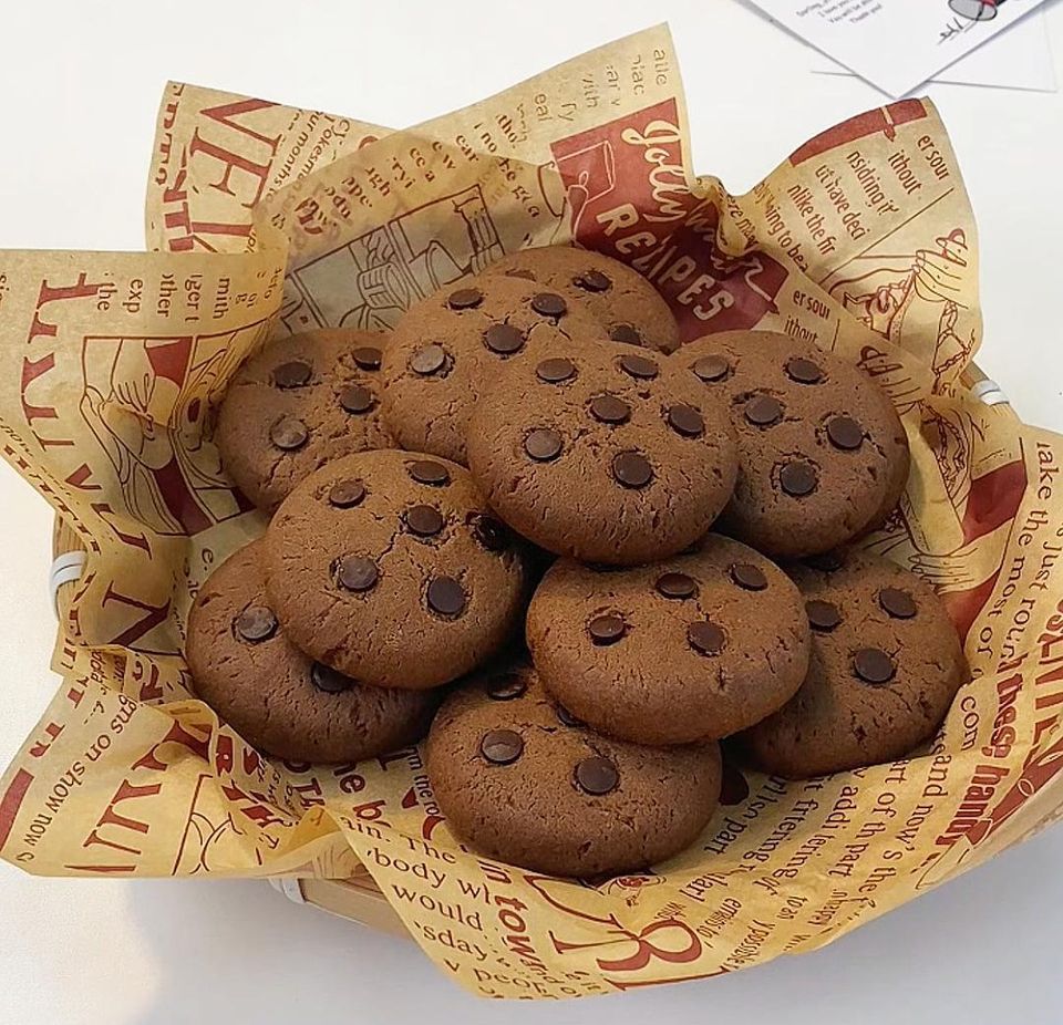 巧克力曲奇|搅一搅就OK 巨简单 ！超好吃！的做法