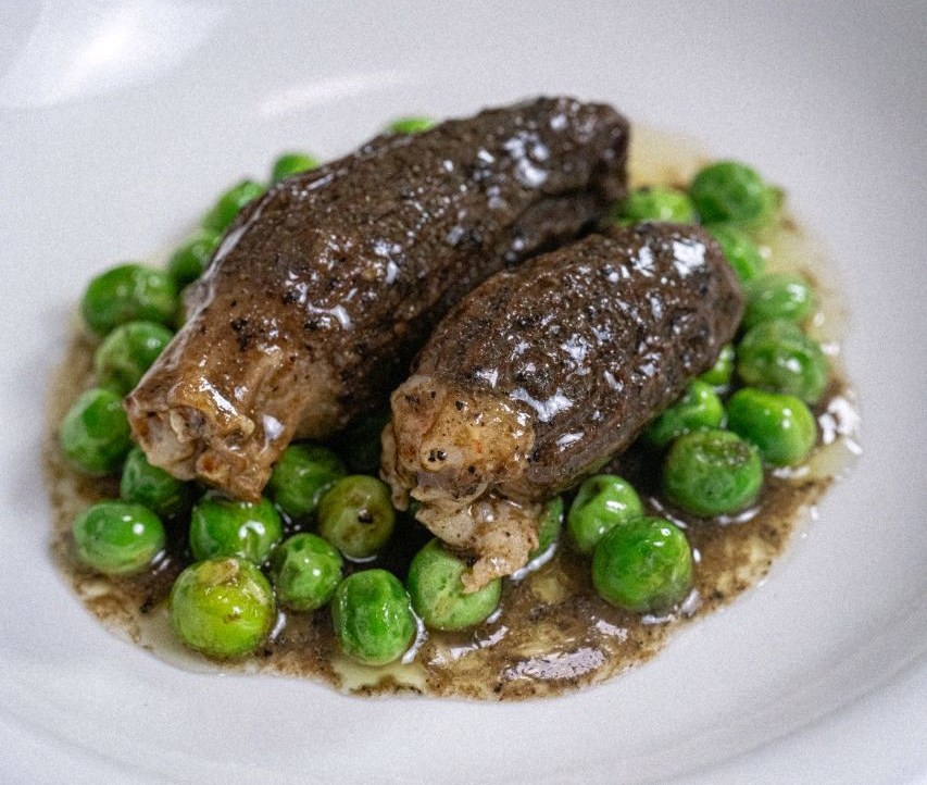 黑松露浓汁羊肚菌的做法