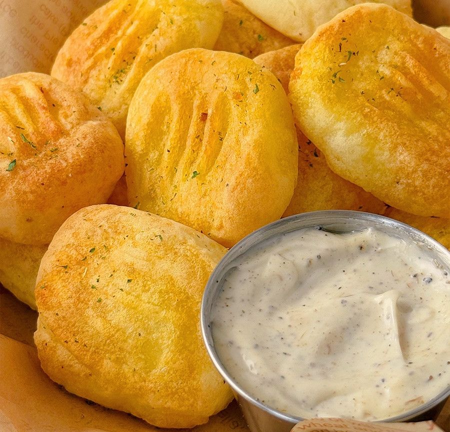 【减脂党狂喜！非油炸薯饼神仙吃法】的做法