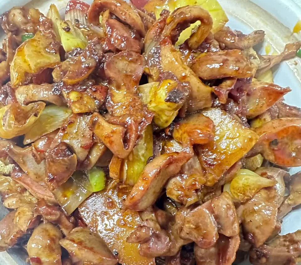 爆炒鸡胗 香辣入味 超级下饭神器的做法