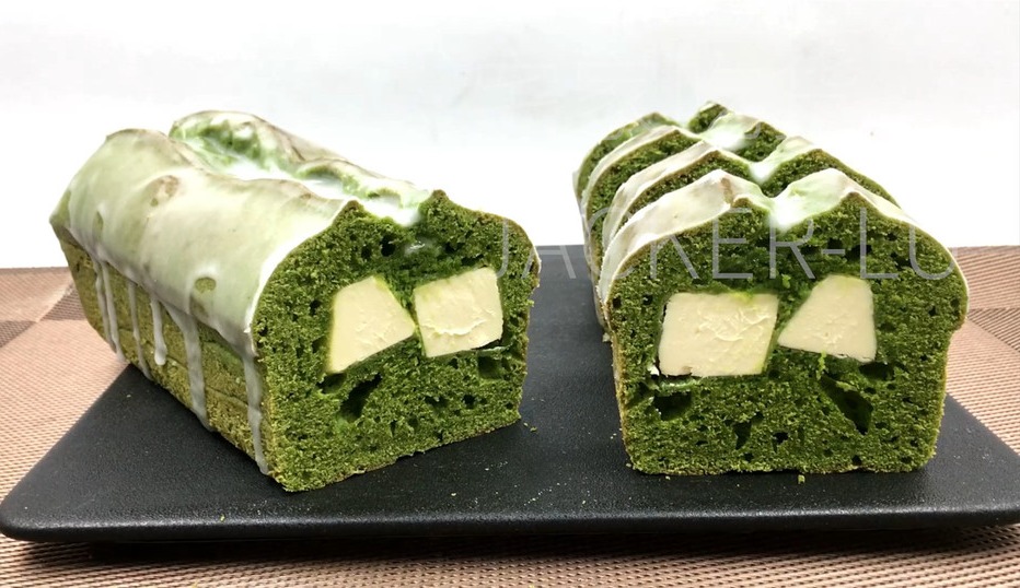 抹茶奶酪磅蛋糕，春日限定双倍浓香，茶香乳酪交融，抹茶控必尝！的做法