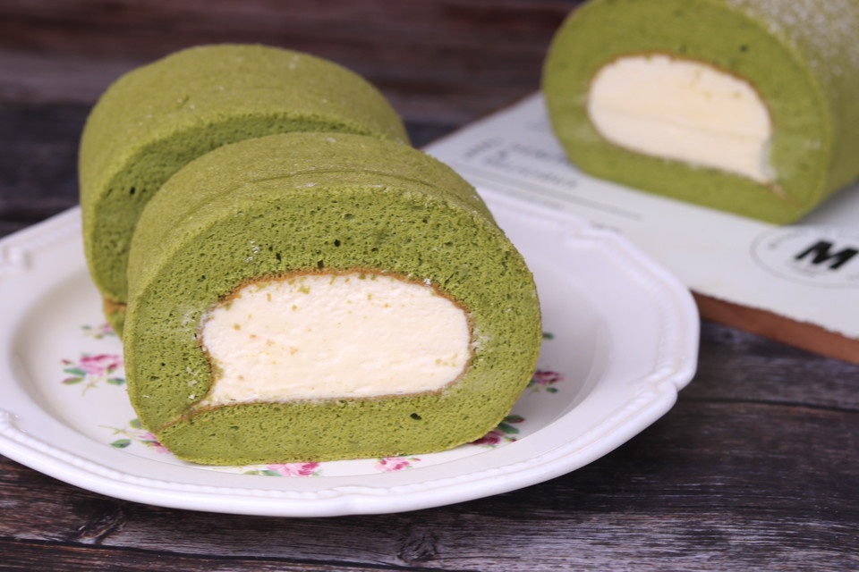 细腻清新，春日抹茶蛋糕卷的做法