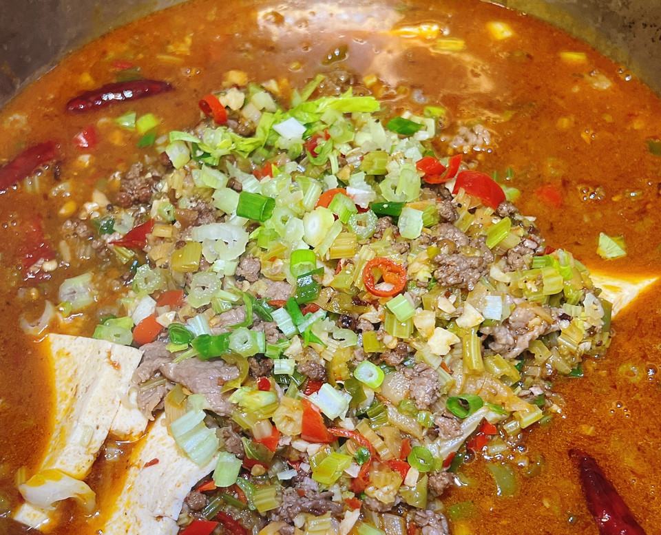 家庭版渣渣牛肉的做法