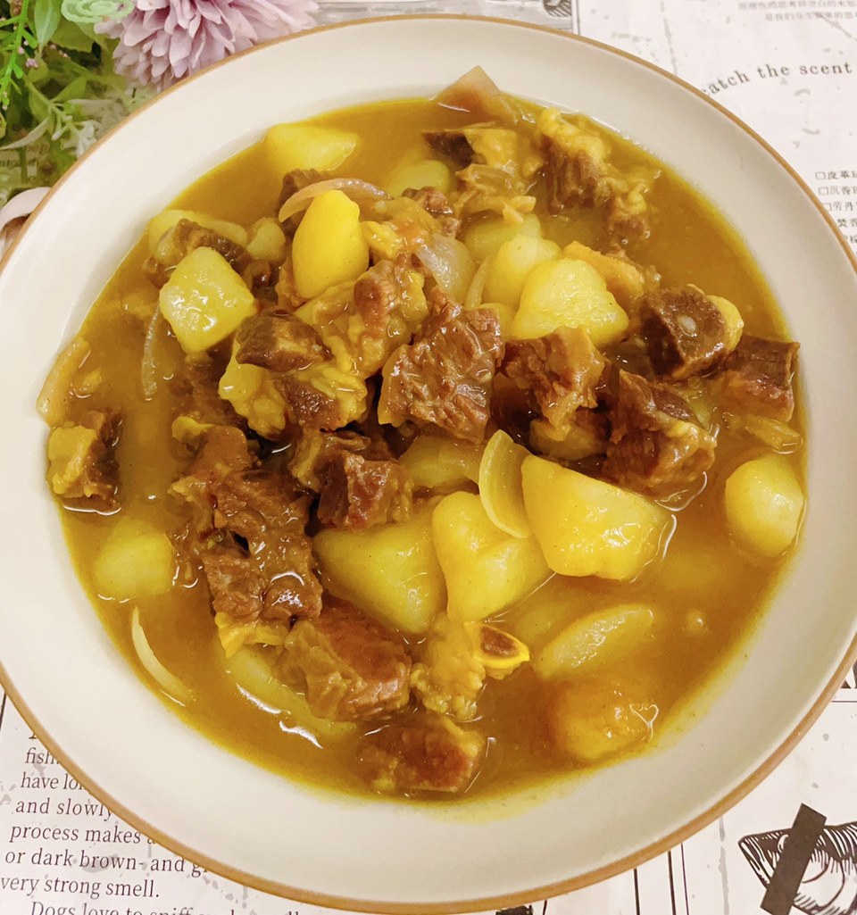 咖喱牛肉的做法