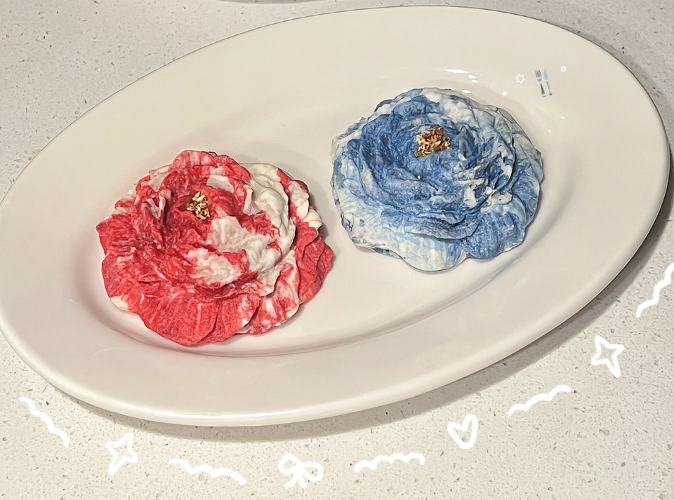 低油糖版牡丹酥·一次成功的做法