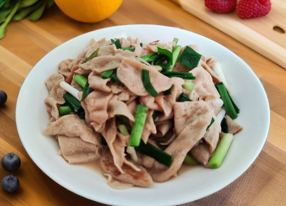 素炒大豆蛋白肉的做法