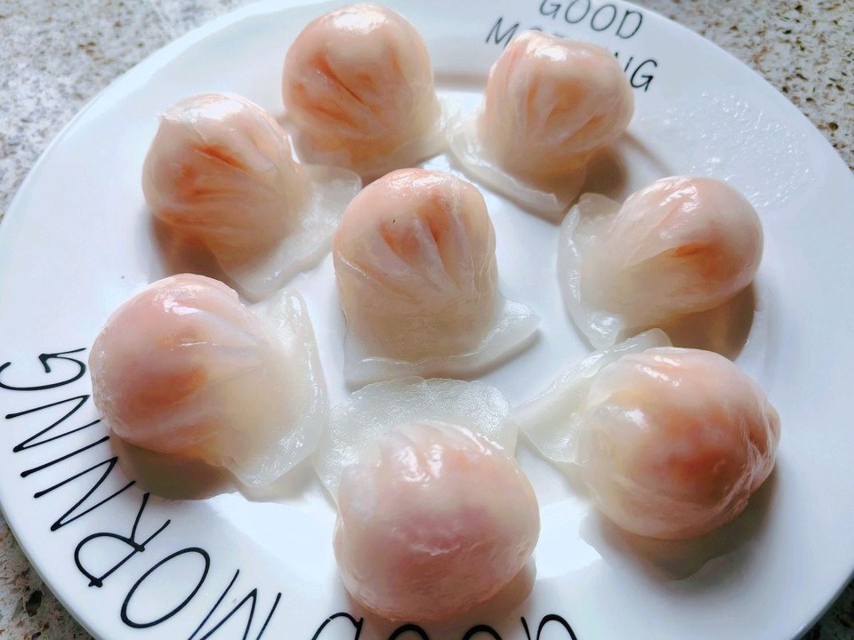 水晶虾饺的做法