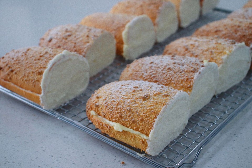 一口香软爆浆的奶酪包的做法