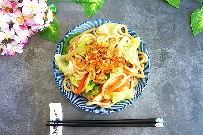 日式炒乌冬的做法