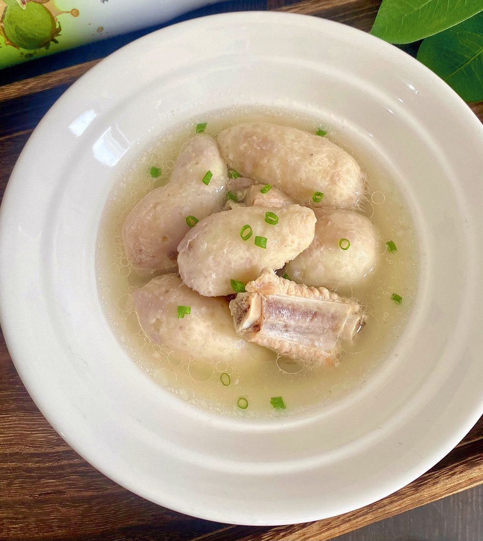 芋头排骨汤的做法