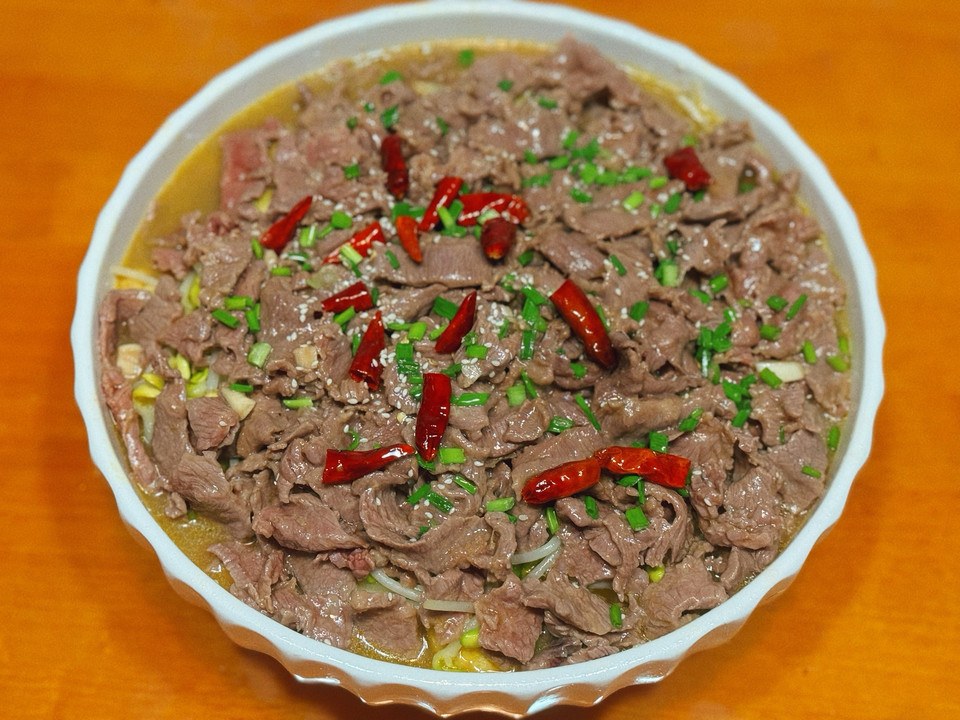 酸汤牛肉的做法