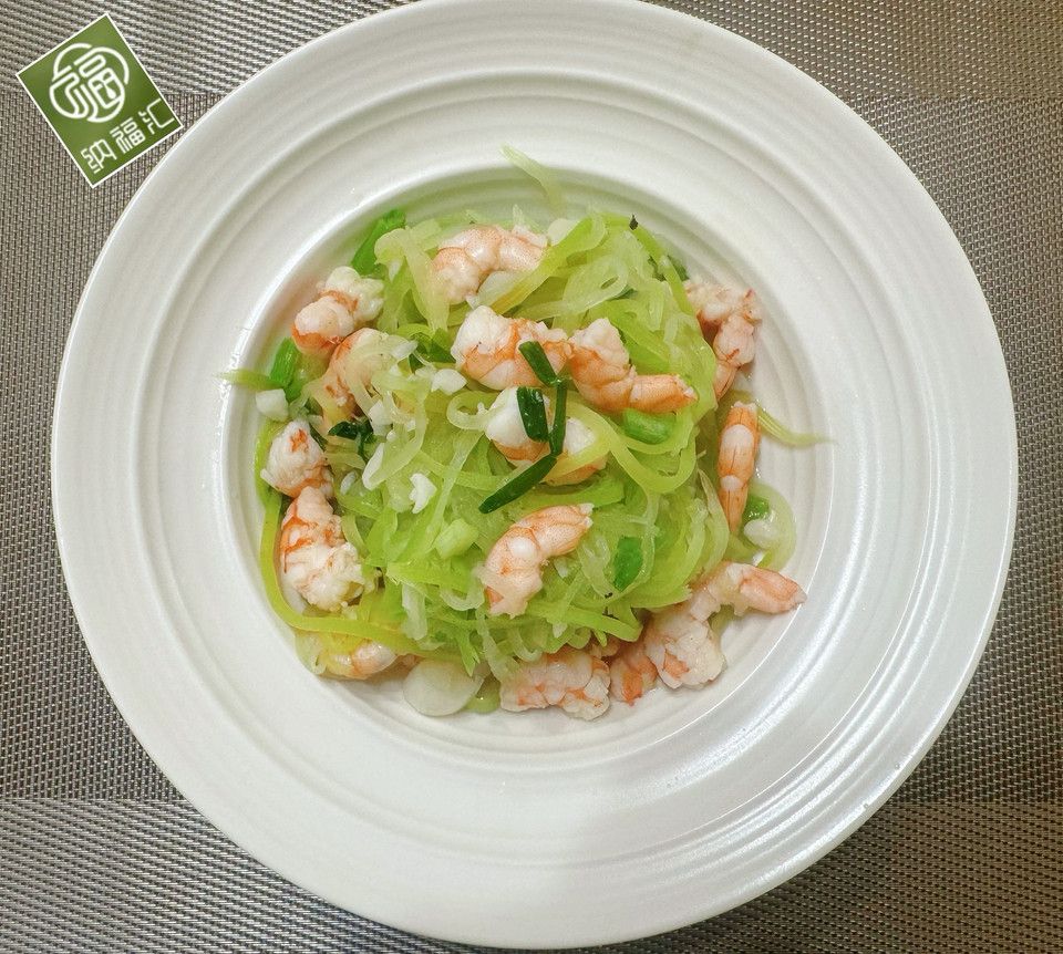 清爽低脂！瓠瓜炒虾仁的做法