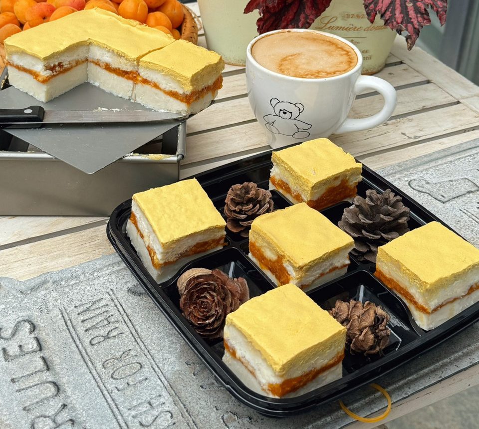 复刻神奇的松花糕～的做法