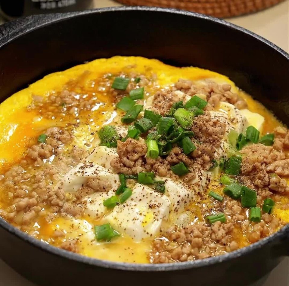救命！这道肉末鸡蛋抱豆腐，一口就被全家夸爆！的做法