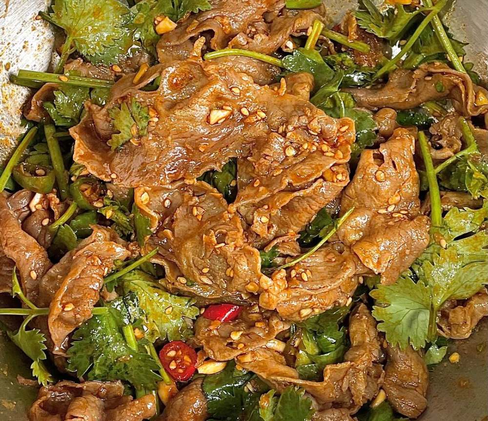 低脂凉拌肥牛的做法