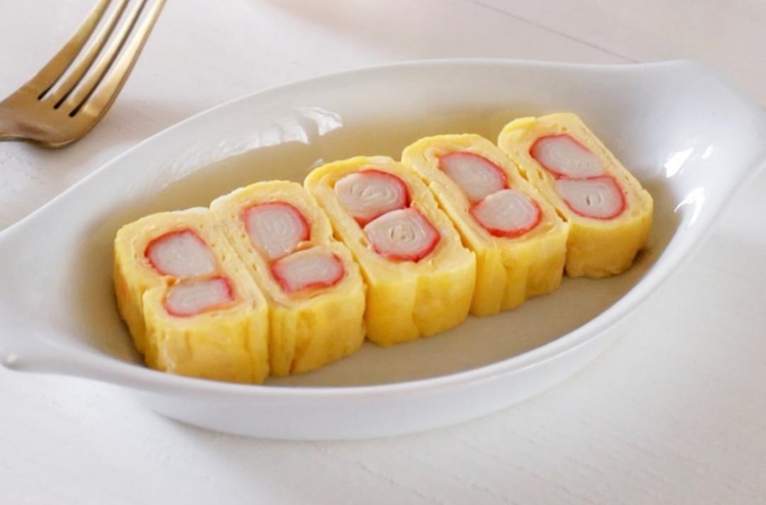 蟹棒芝士厚蛋烧的做法